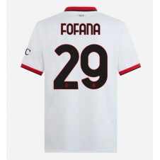 AC Milan Youssouf Fofana #29 Bortedrakt 2024-25 Kortermet